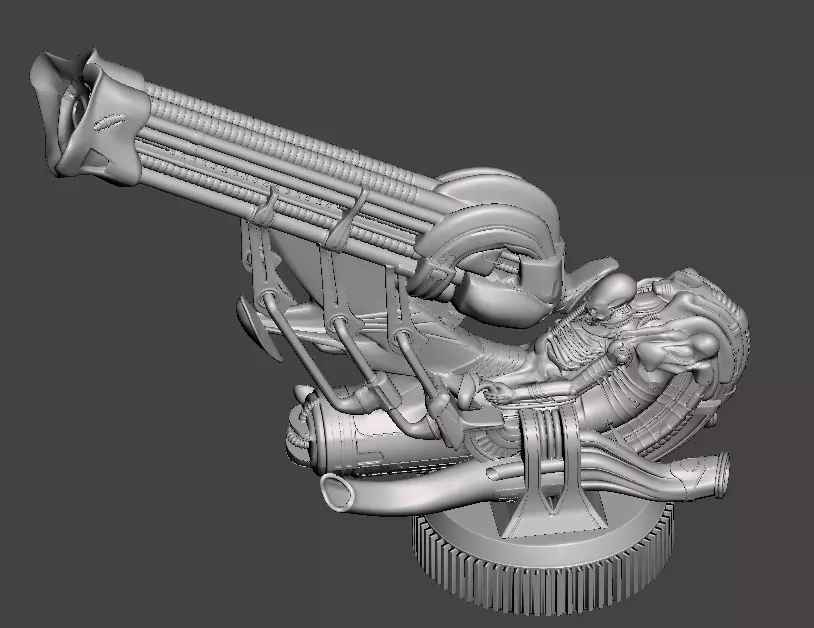 jockey alien 3d printable 3D print model