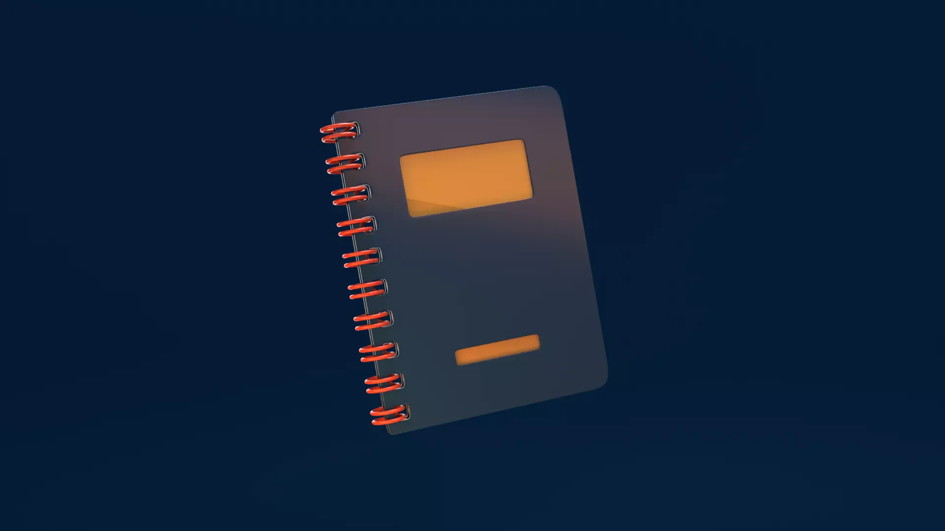 Simple Notebook Free 3D model_0