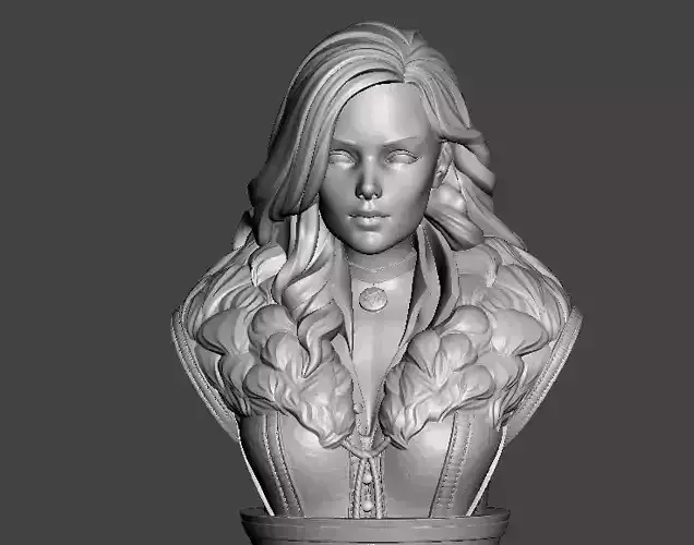 withcher yennefer bust 