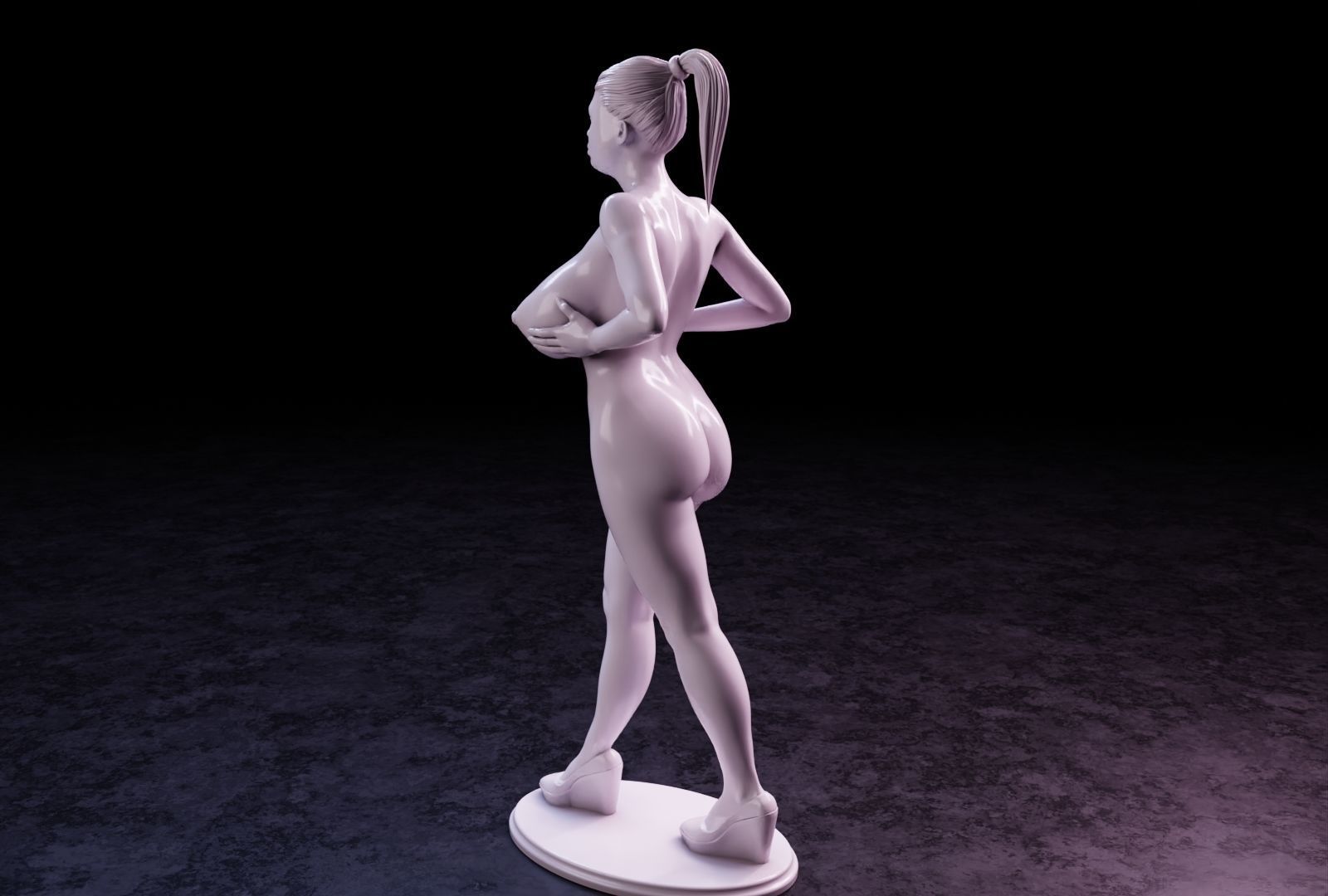 Sexy girl 151 3D print model_16