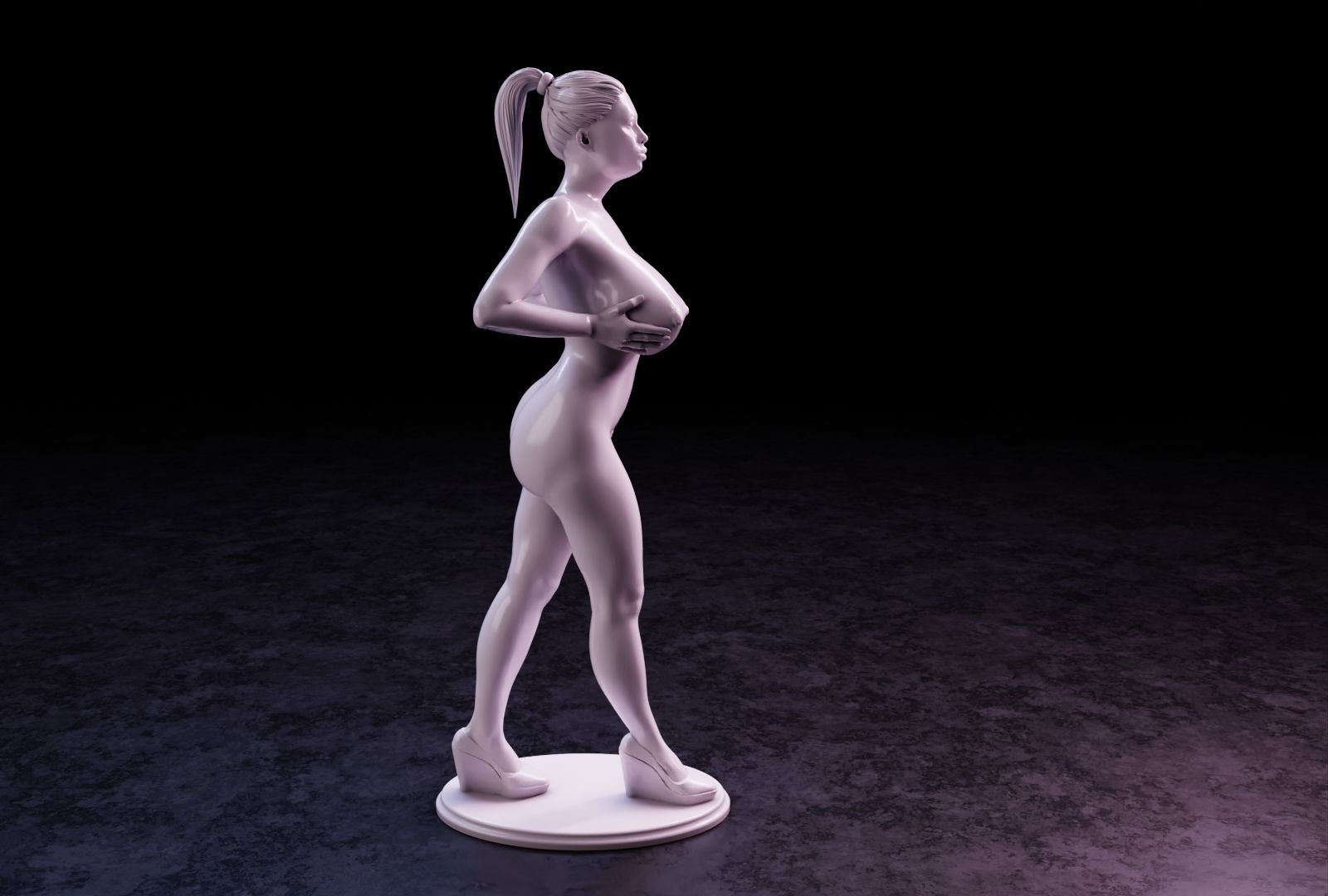 Sexy girl 151 3D print model_31