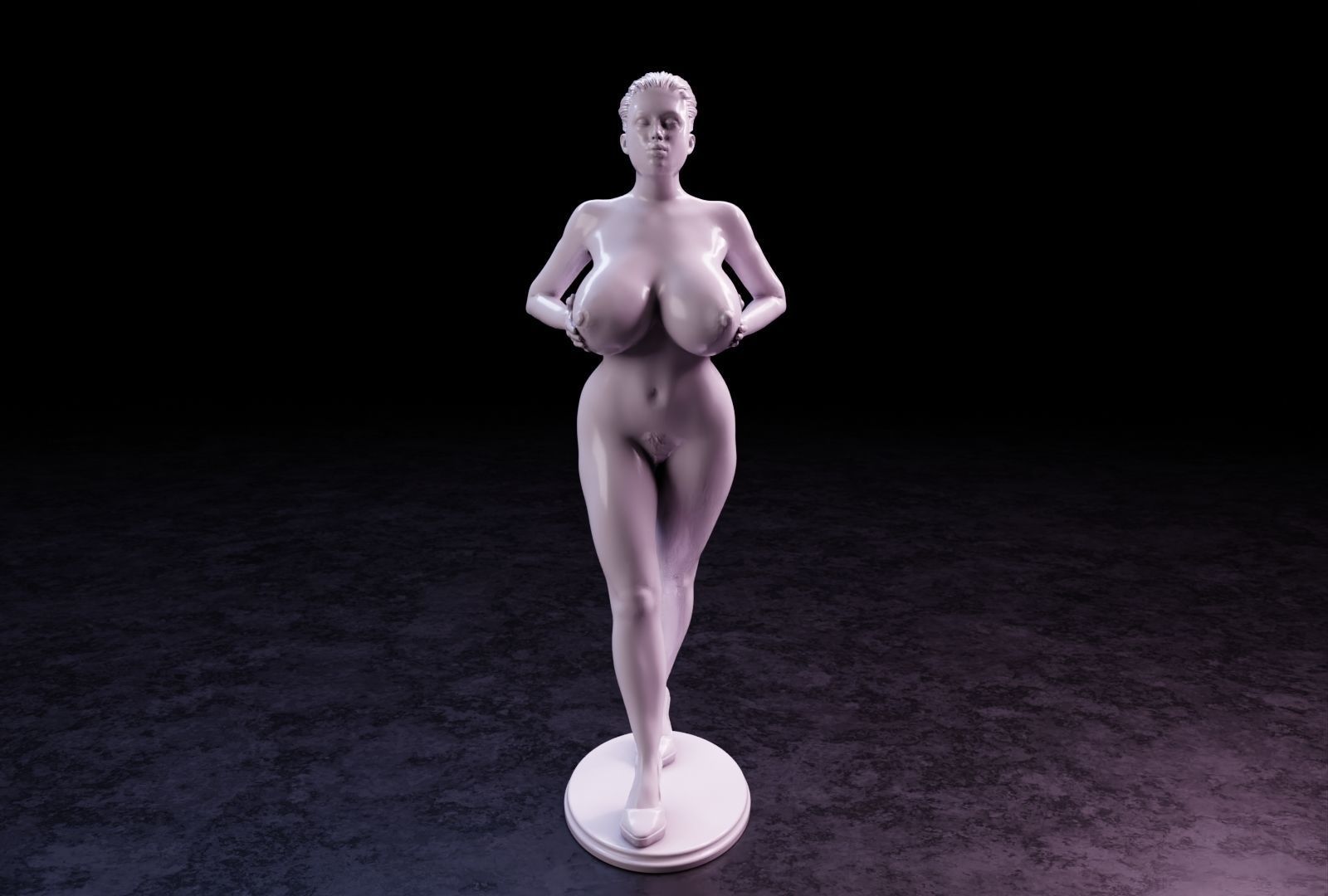 Sexy girl 151 3D print model_4