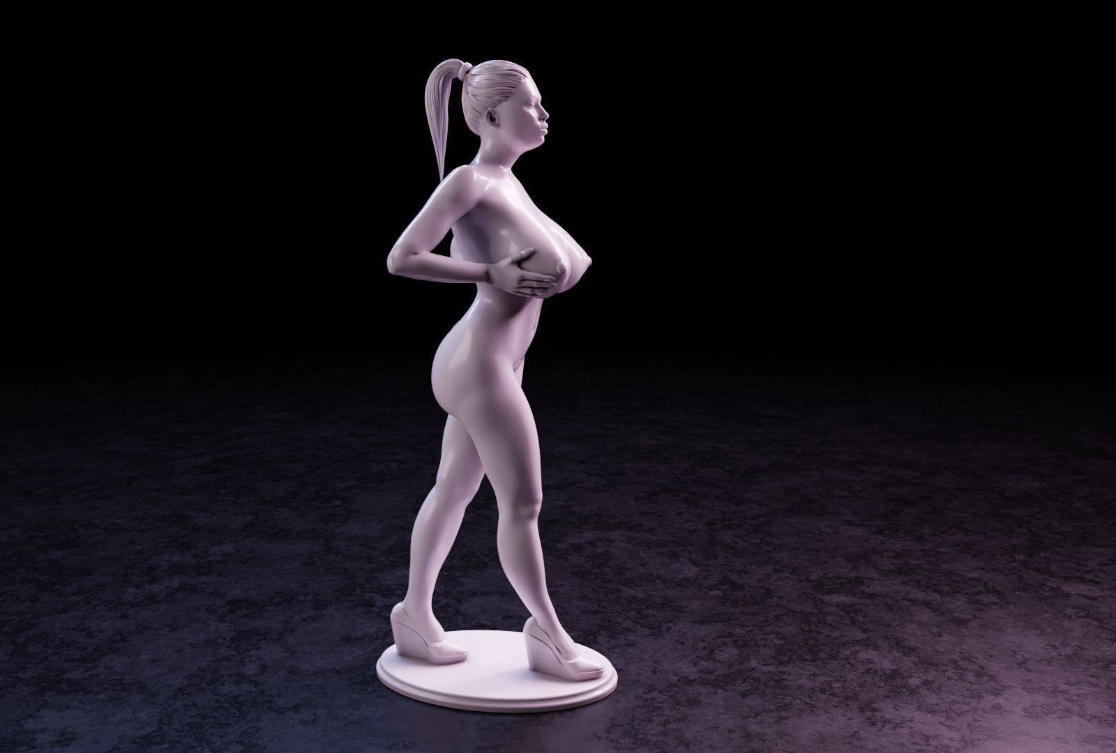 Sexy girl 151 3D print model_32