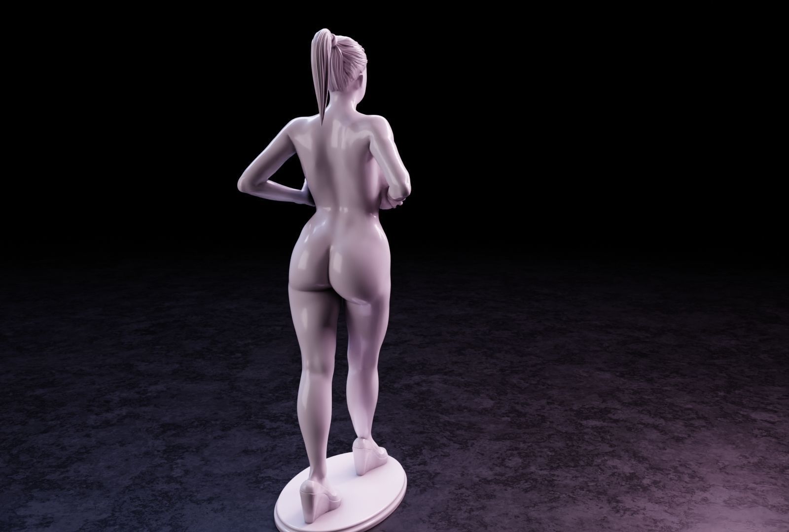 Sexy girl 151 3D print model_24
