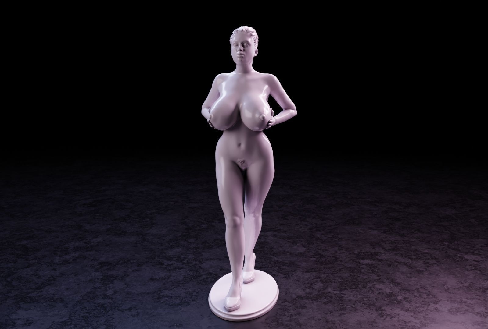 Sexy girl 151 3D print model_5