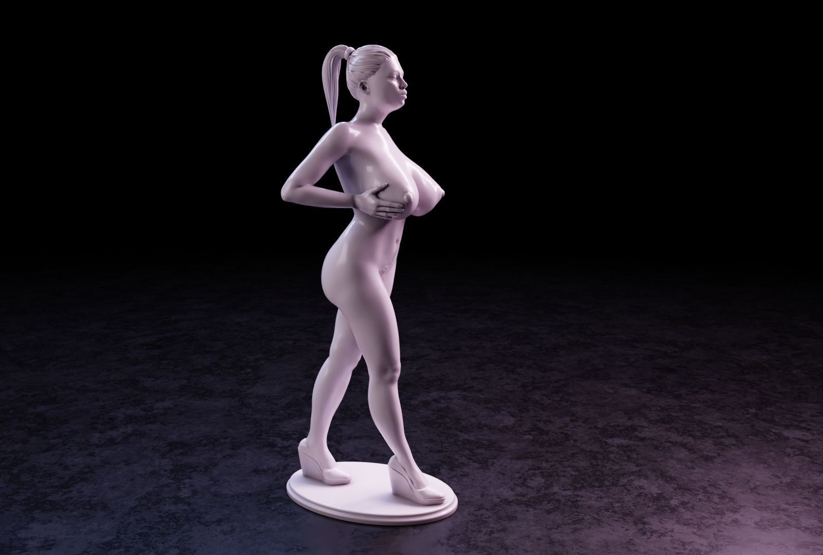 Sexy girl 151 3D print model_33