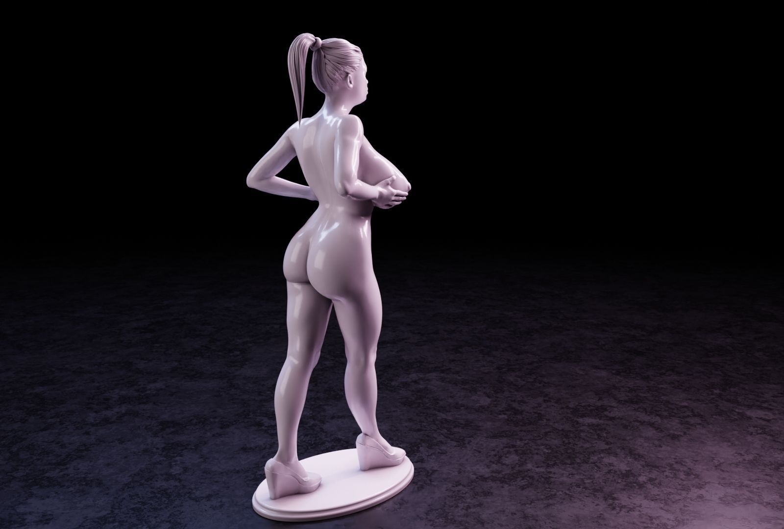 Sexy girl 151 3D print model_27