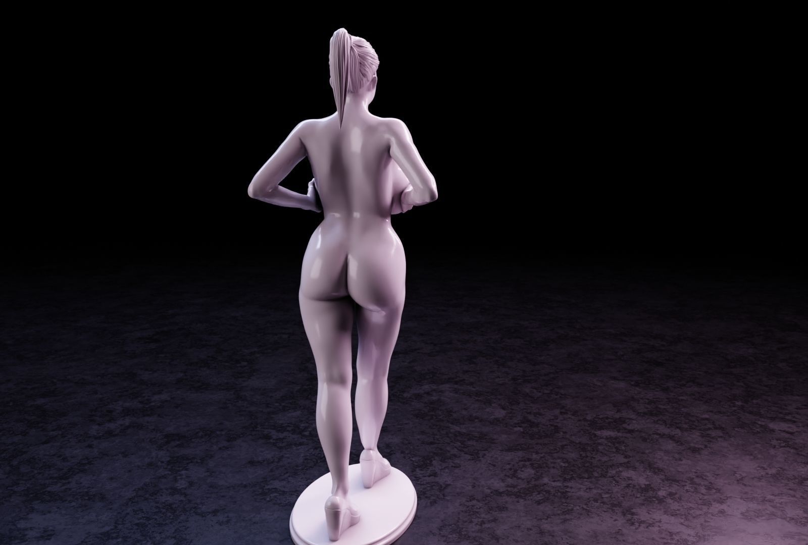 Sexy girl 151 3D print model_23