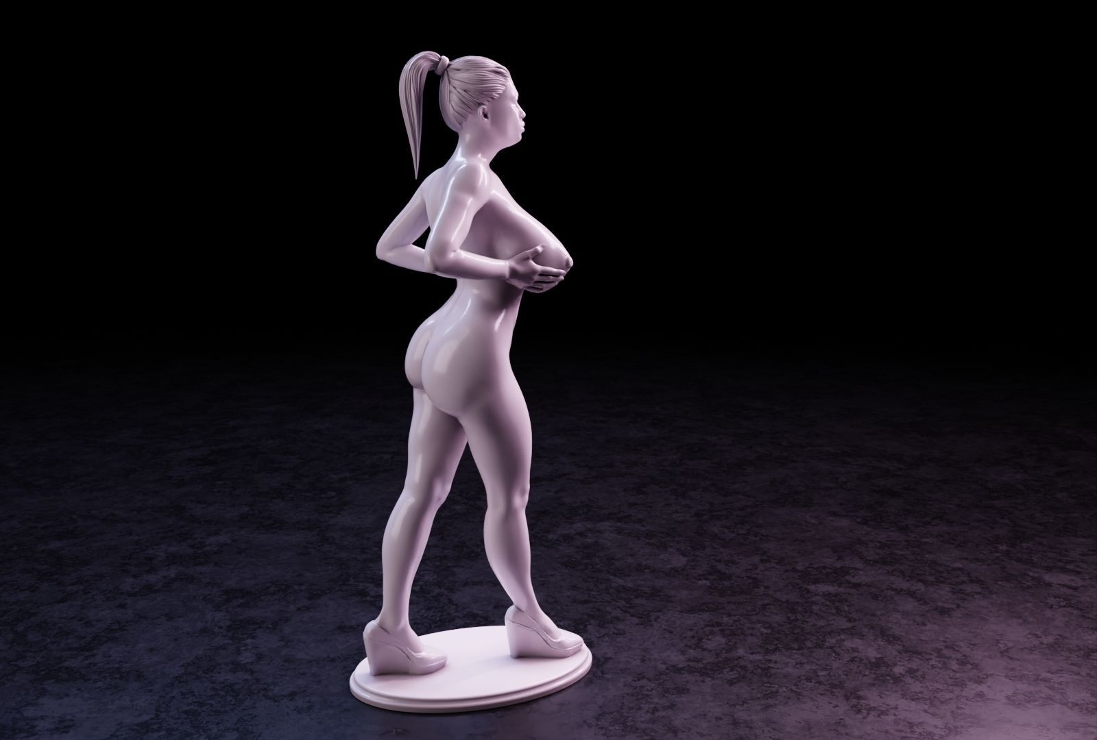 Sexy girl 151 3D print model_29