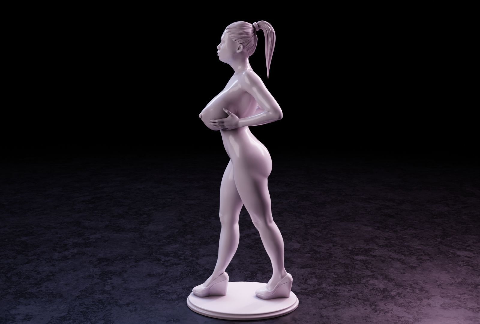 Sexy girl 151 3D print model_13