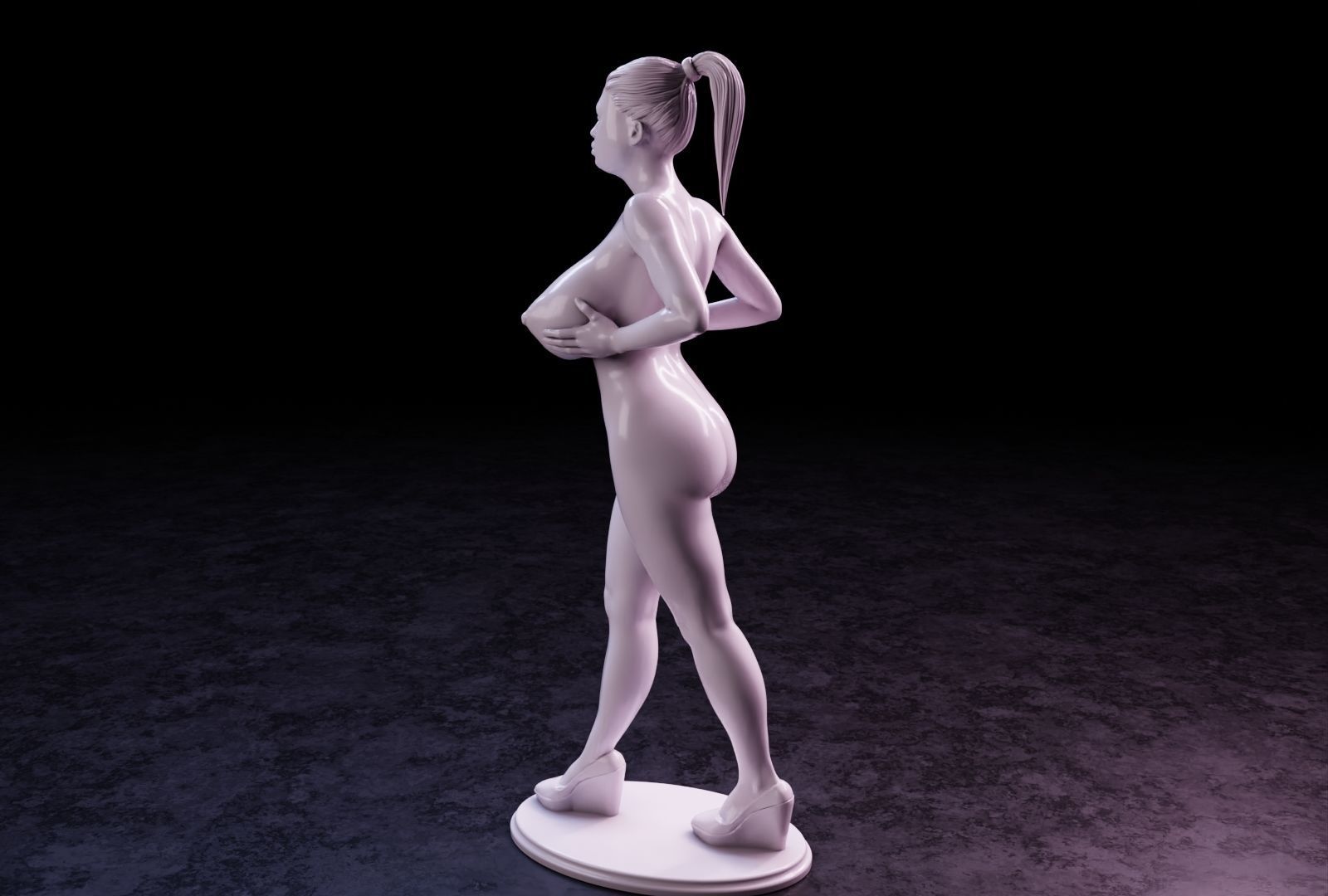 Sexy girl 151 3D print model_15