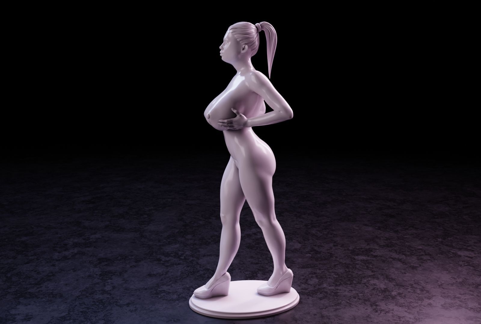 Sexy girl 151 3D print model_12