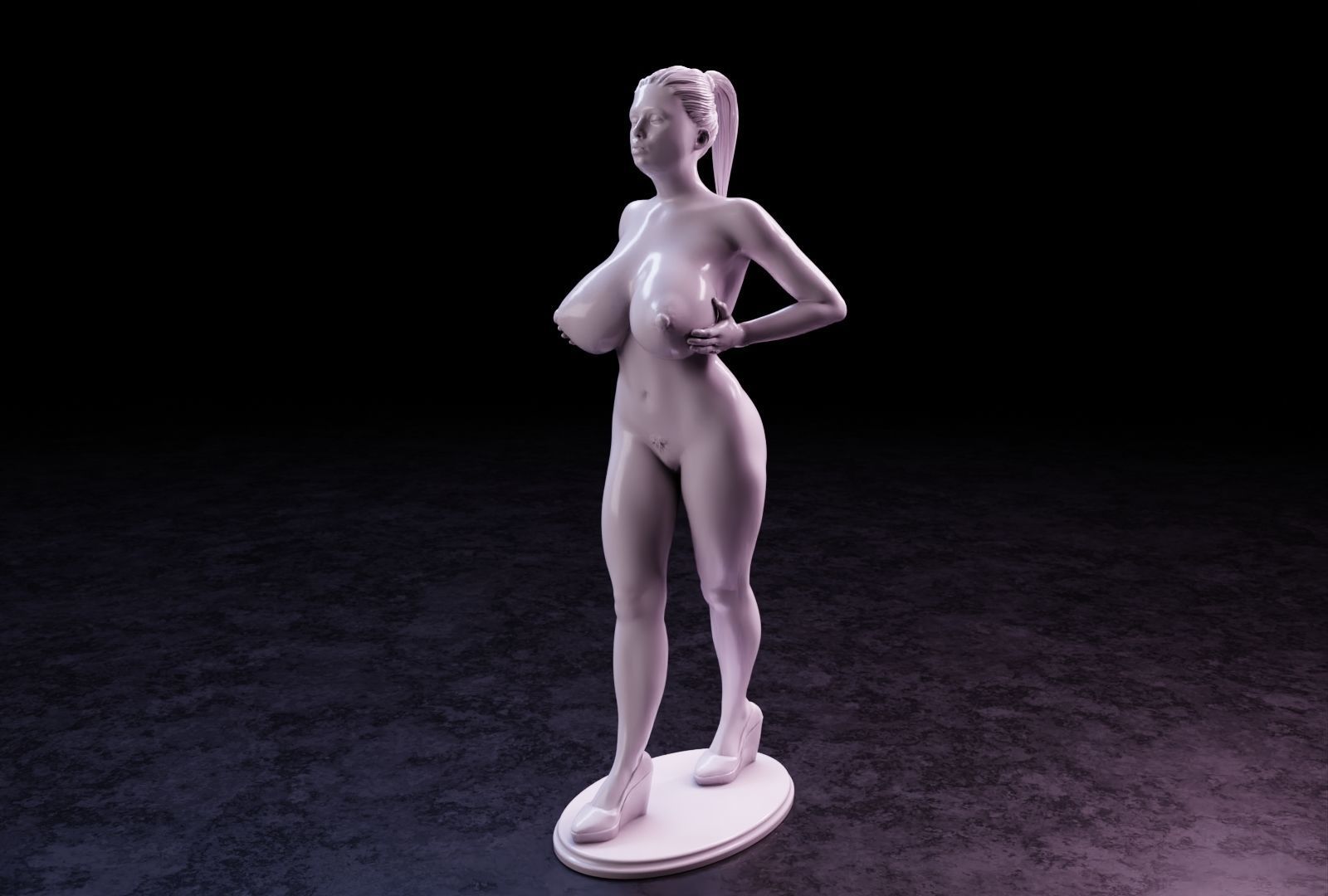 Sexy girl 151 3D print model_8