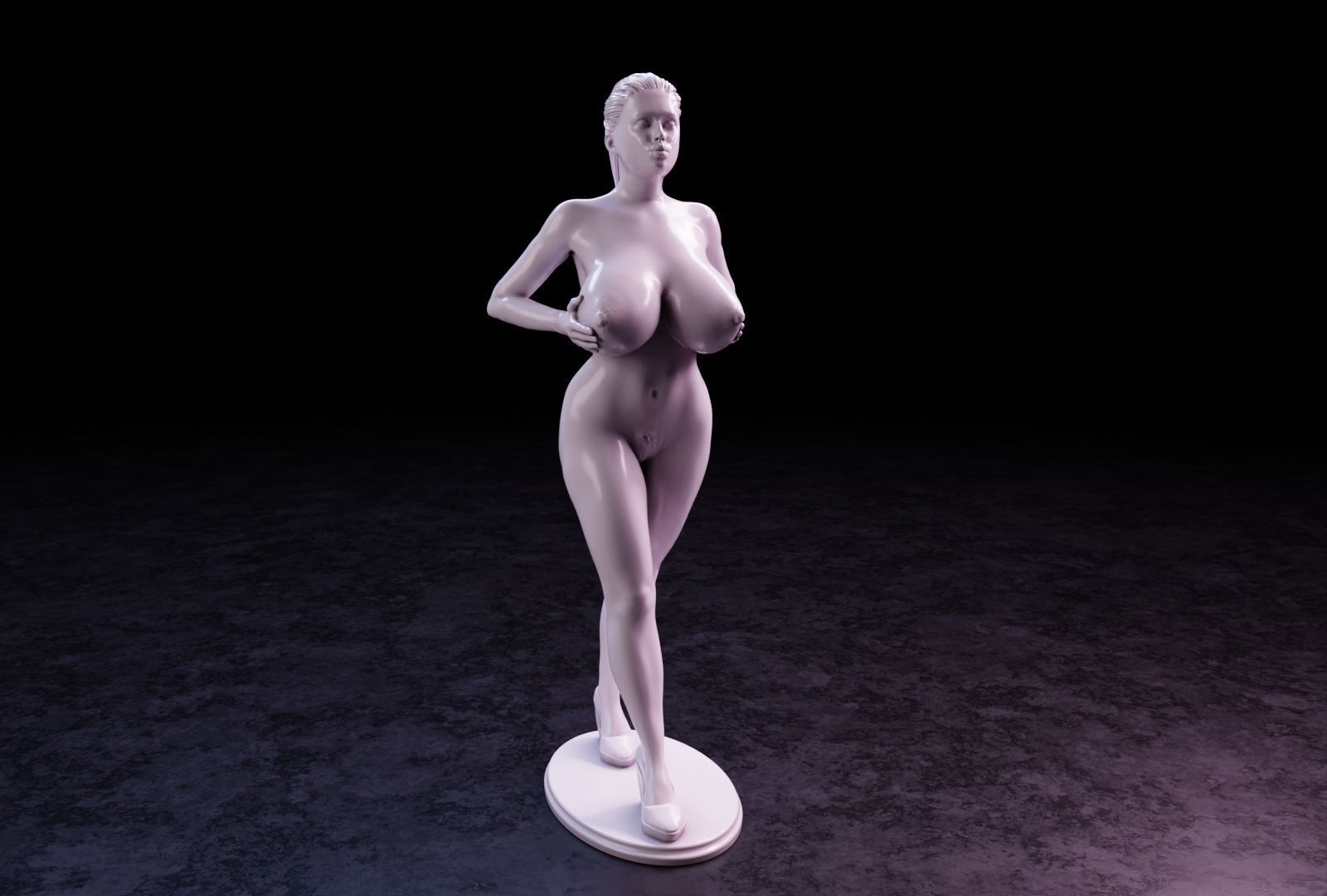 Sexy girl 151 3D print model_2