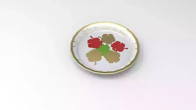 steel patterned plate 3D model