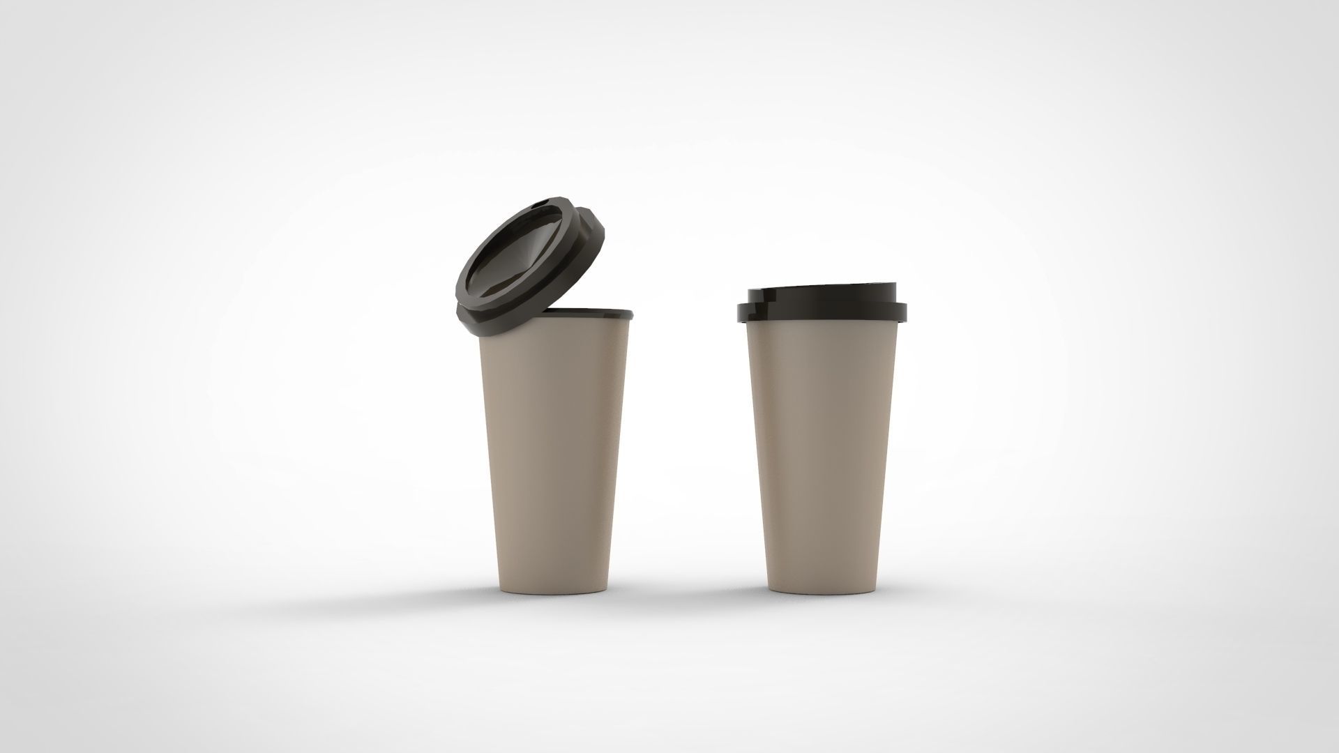 Coffee cup 3D model_2