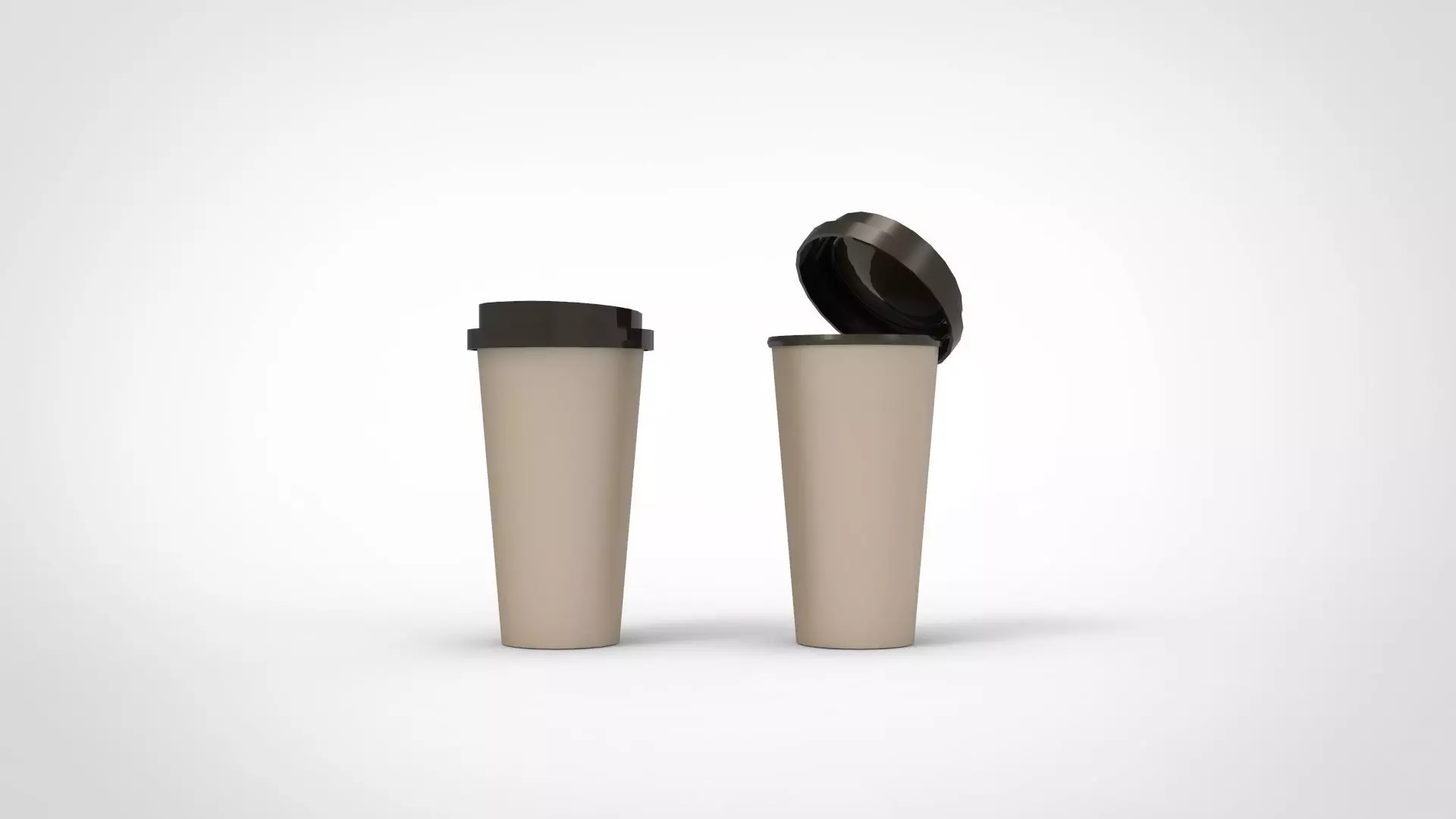 Coffee cup 3D model_0