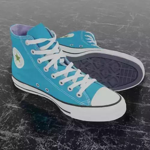 CONVERSE 3D SHOES - LIGHT BLUE
