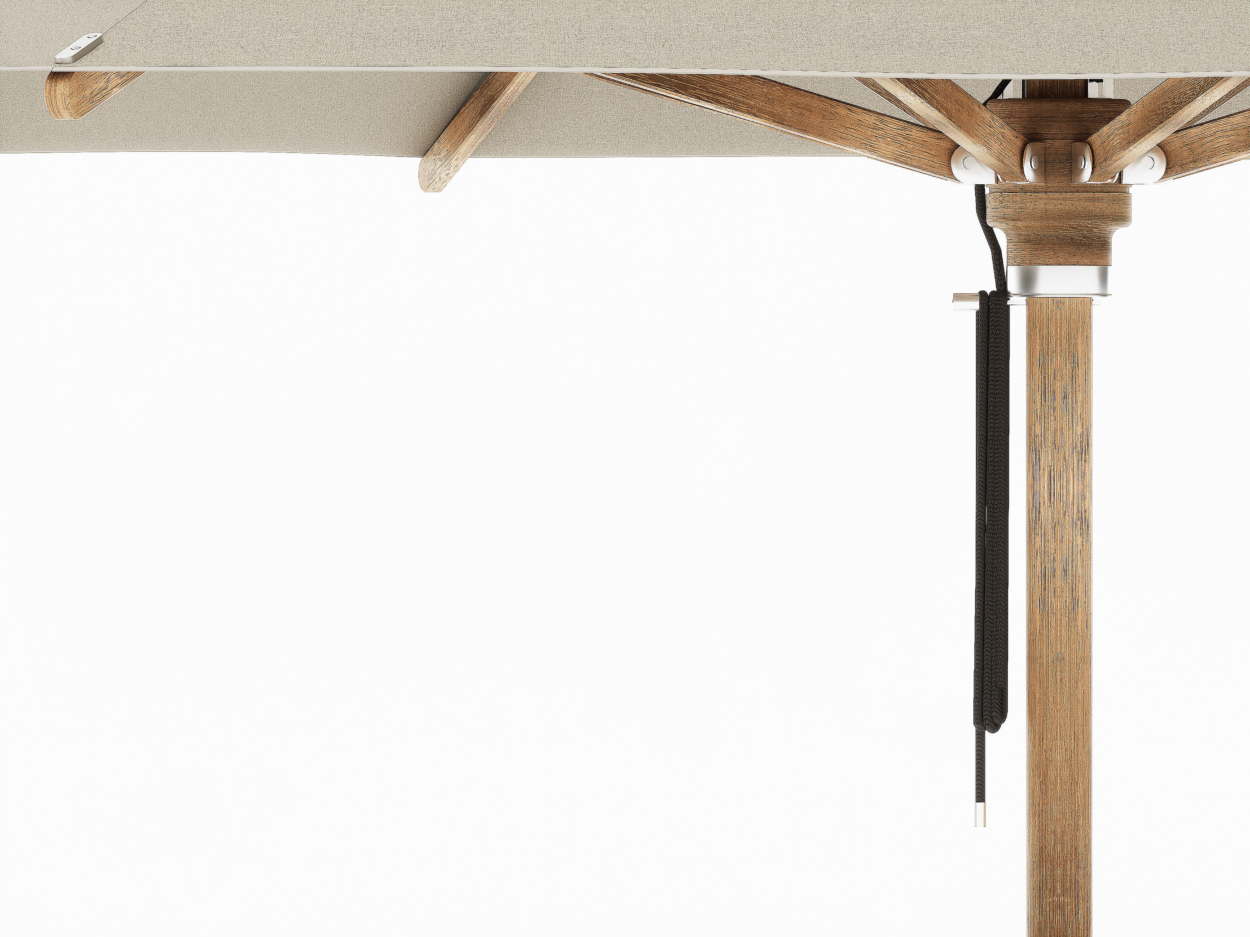 Round Parasol Octagonal by Anormal 3D model_2