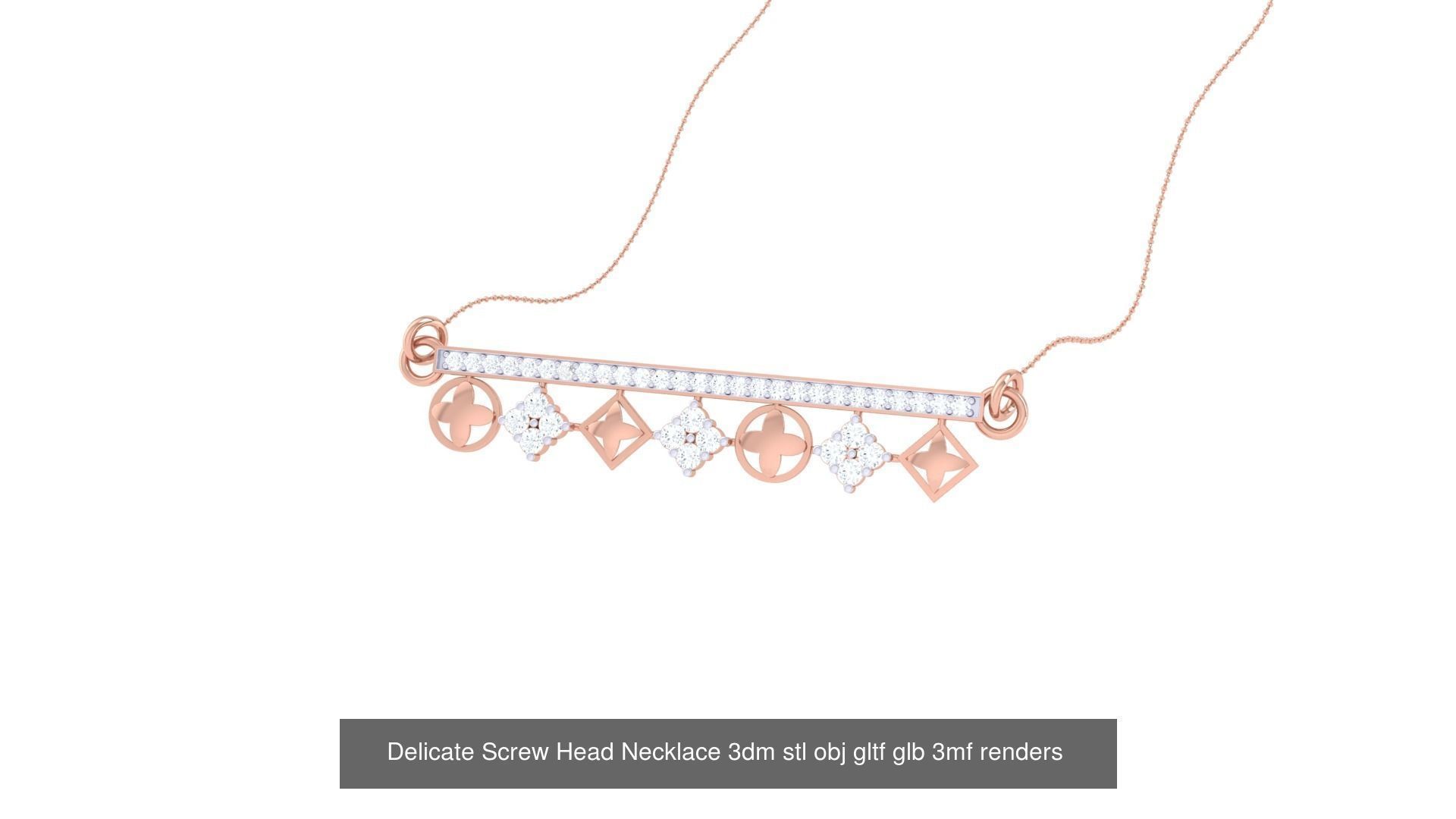 110 Screw Head Jewelry Models Collection _49