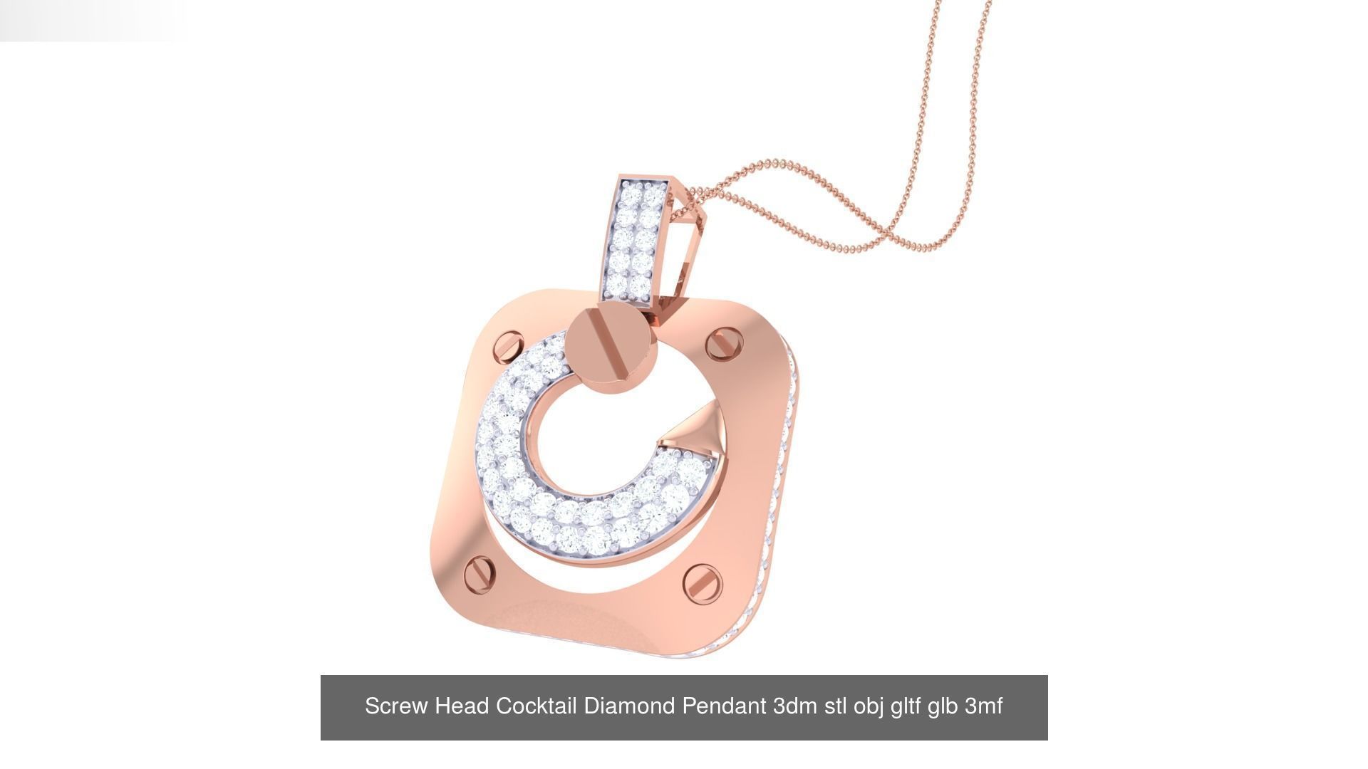 110 Screw Head Jewelry Models Collection _44