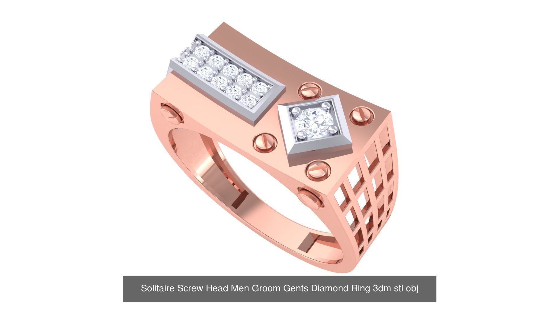 110 Screw Head Jewelry Models Collection _126