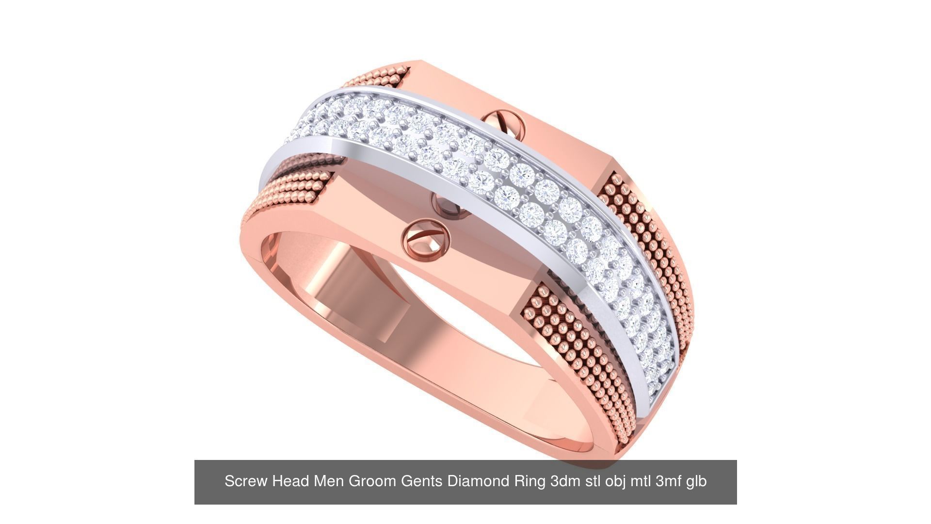 110 Screw Head Jewelry Models Collection _122