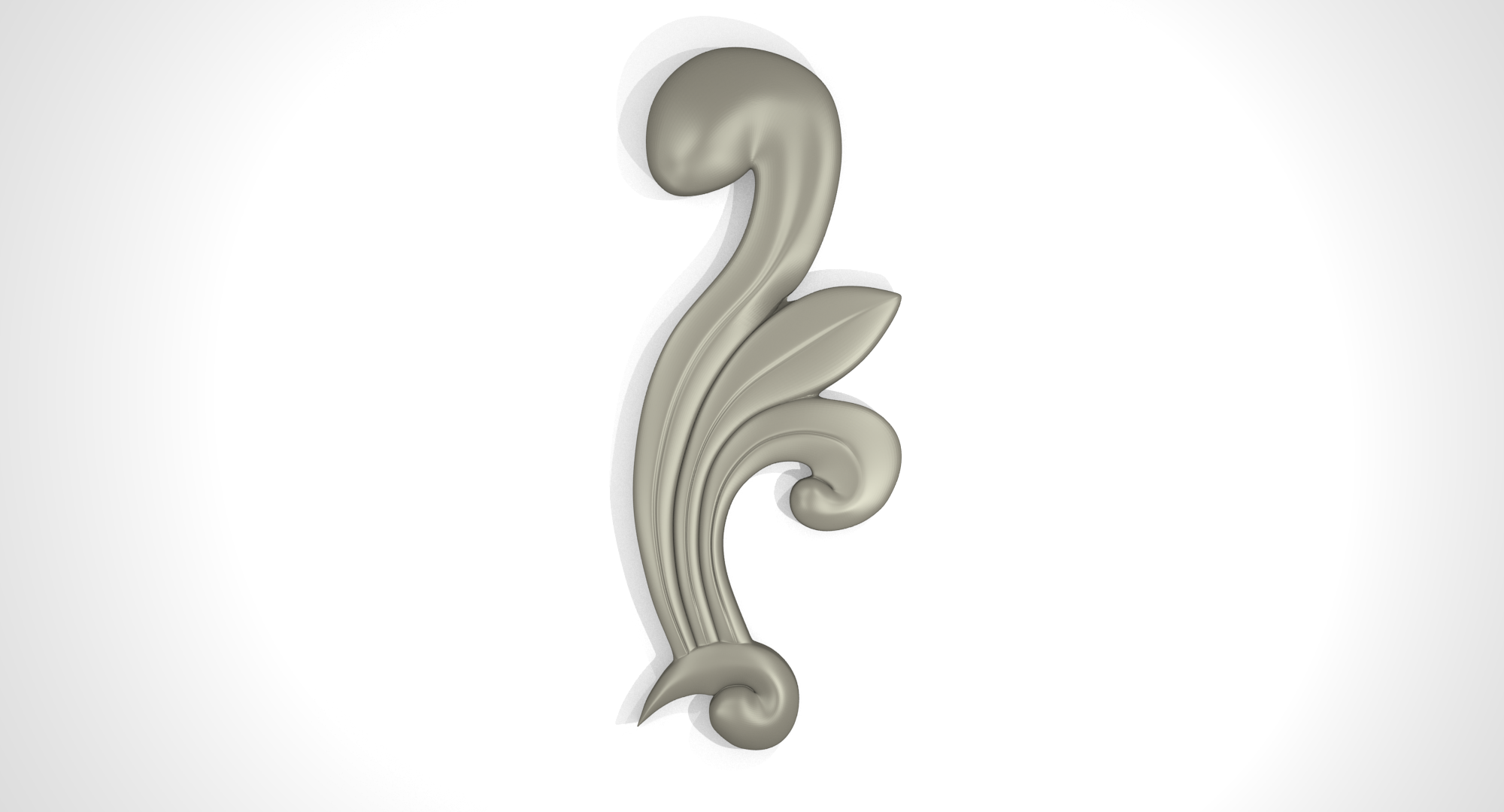 Flower 001 ready to print 3D print model_1