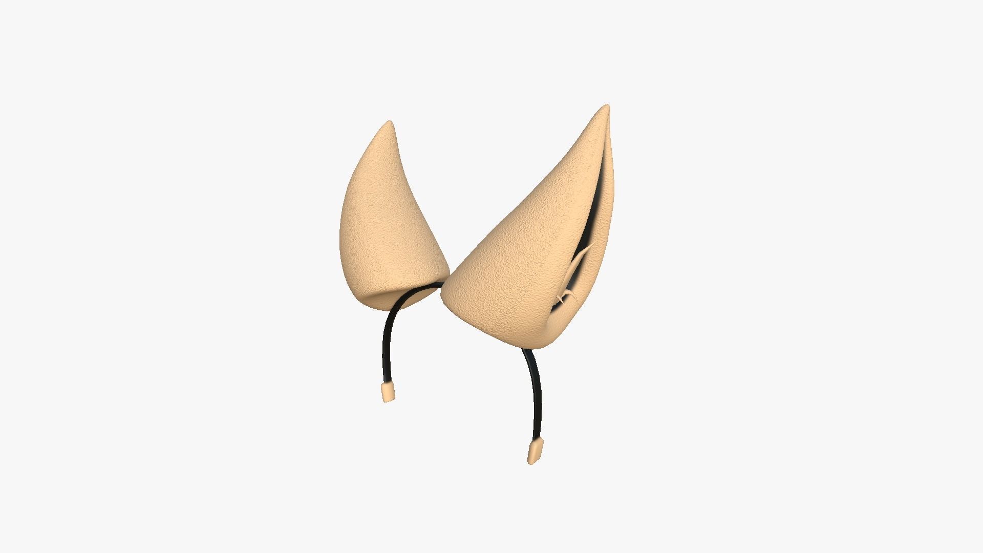 10 Furry Ears Tiara H Collection - Headband Character Design _59