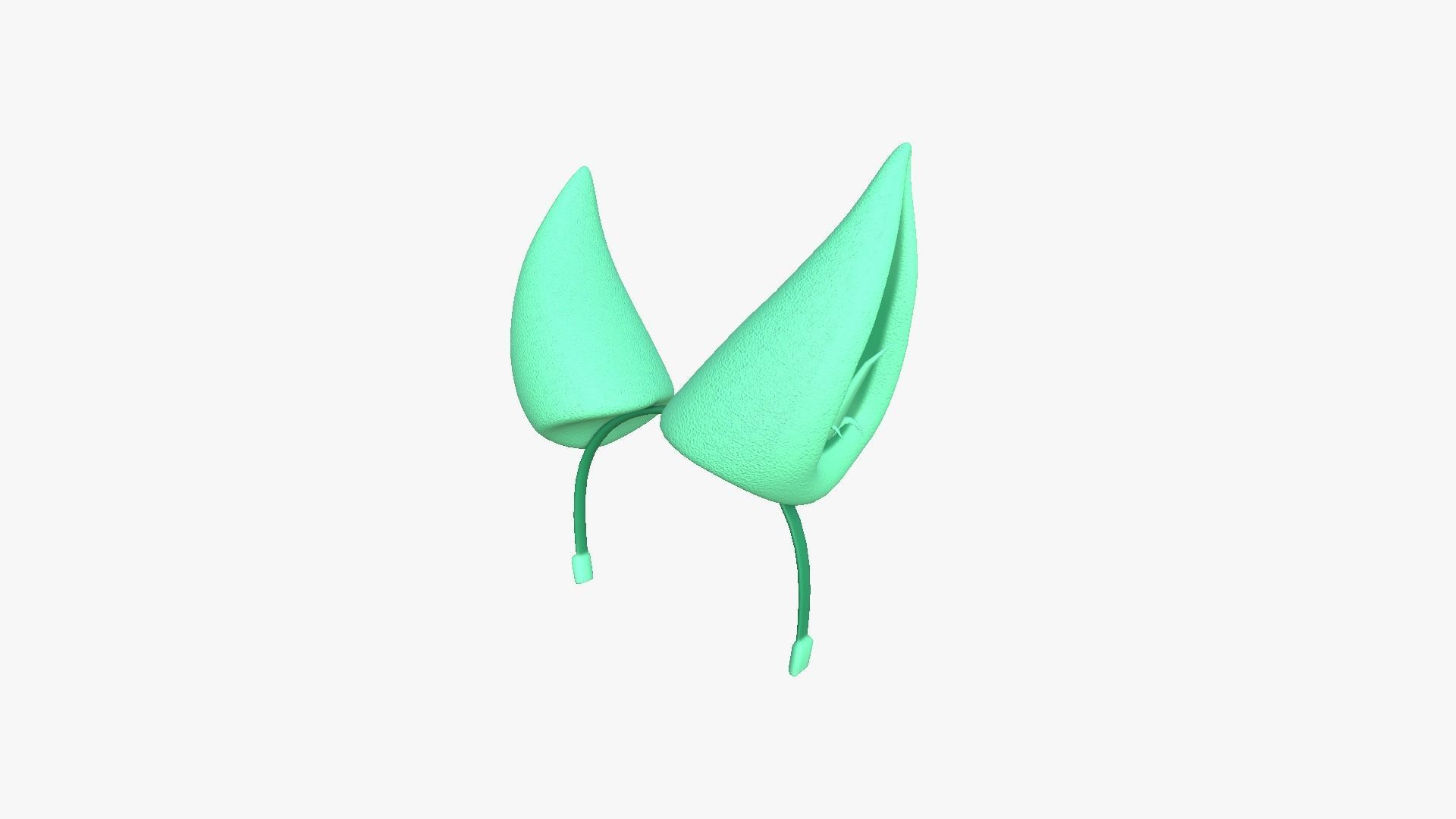 10 Furry Ears Tiara H Collection - Headband Character Design _49