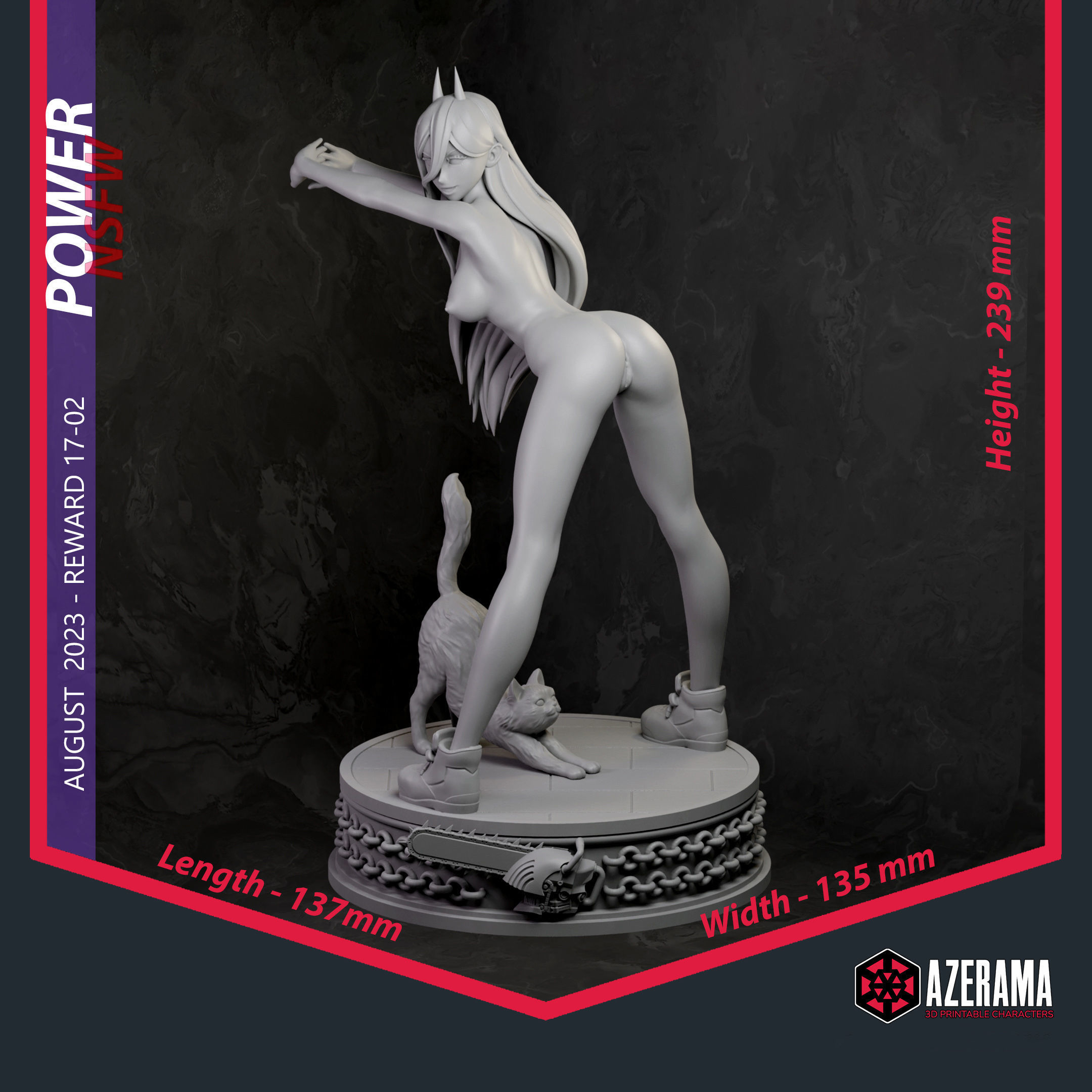 POWER NSFW STL Ready for 3D Printing 3D print model_1