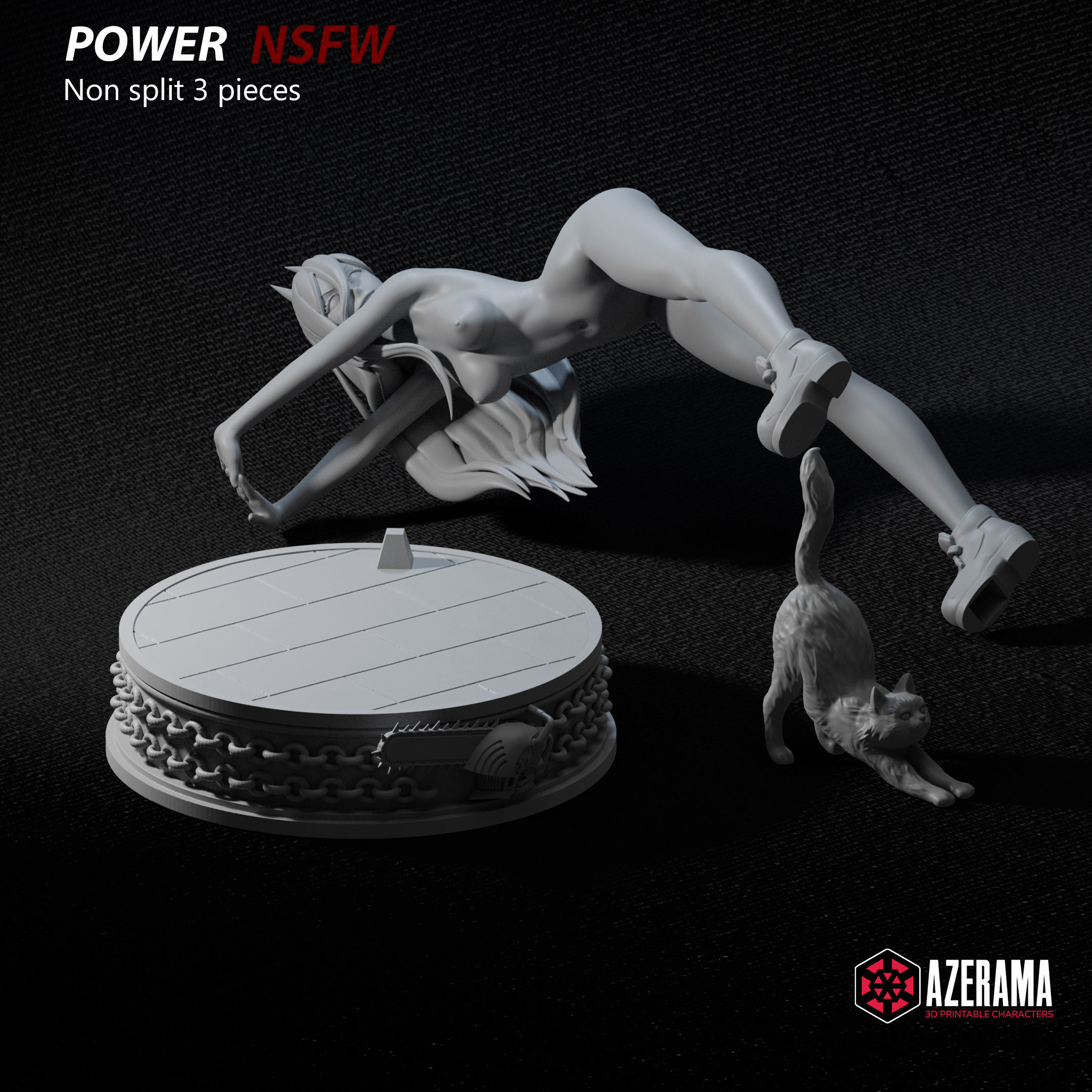 POWER NSFW STL Ready for 3D Printing 3D print model_5