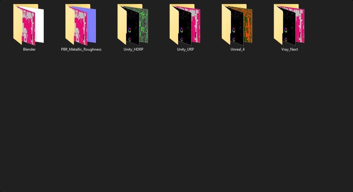 girl pink rgb cpu cooler gamer gaming pc computer lowpoly Low-poly 3D model_11