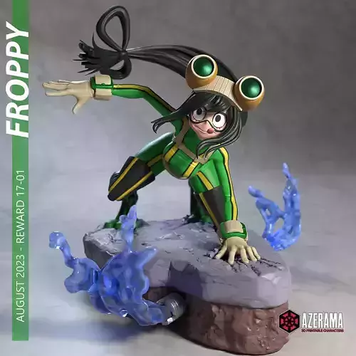 FROPPY STL Ready for 3D Printing 3D print model