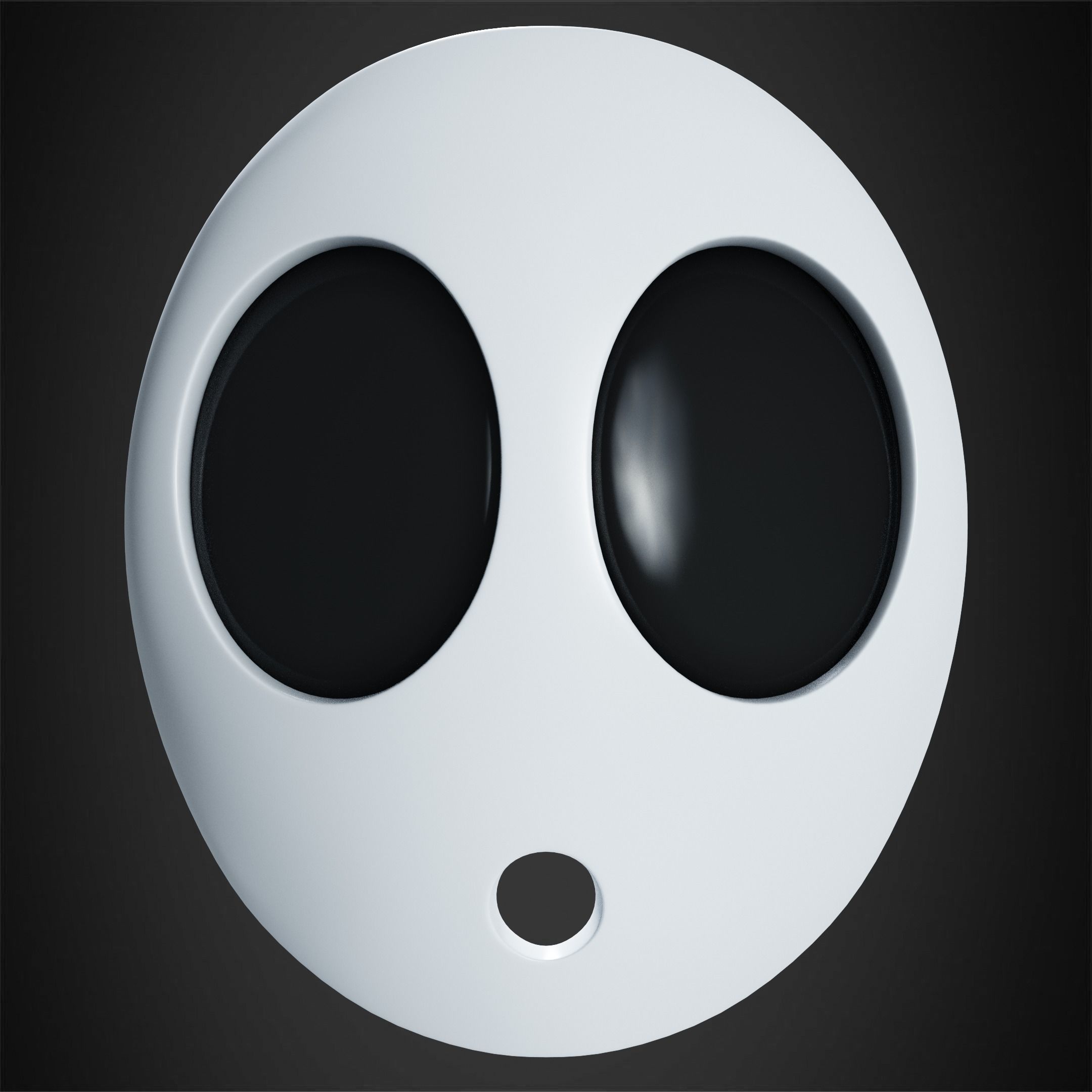 Shy Guys Mask for Cosplay 3D print model_2