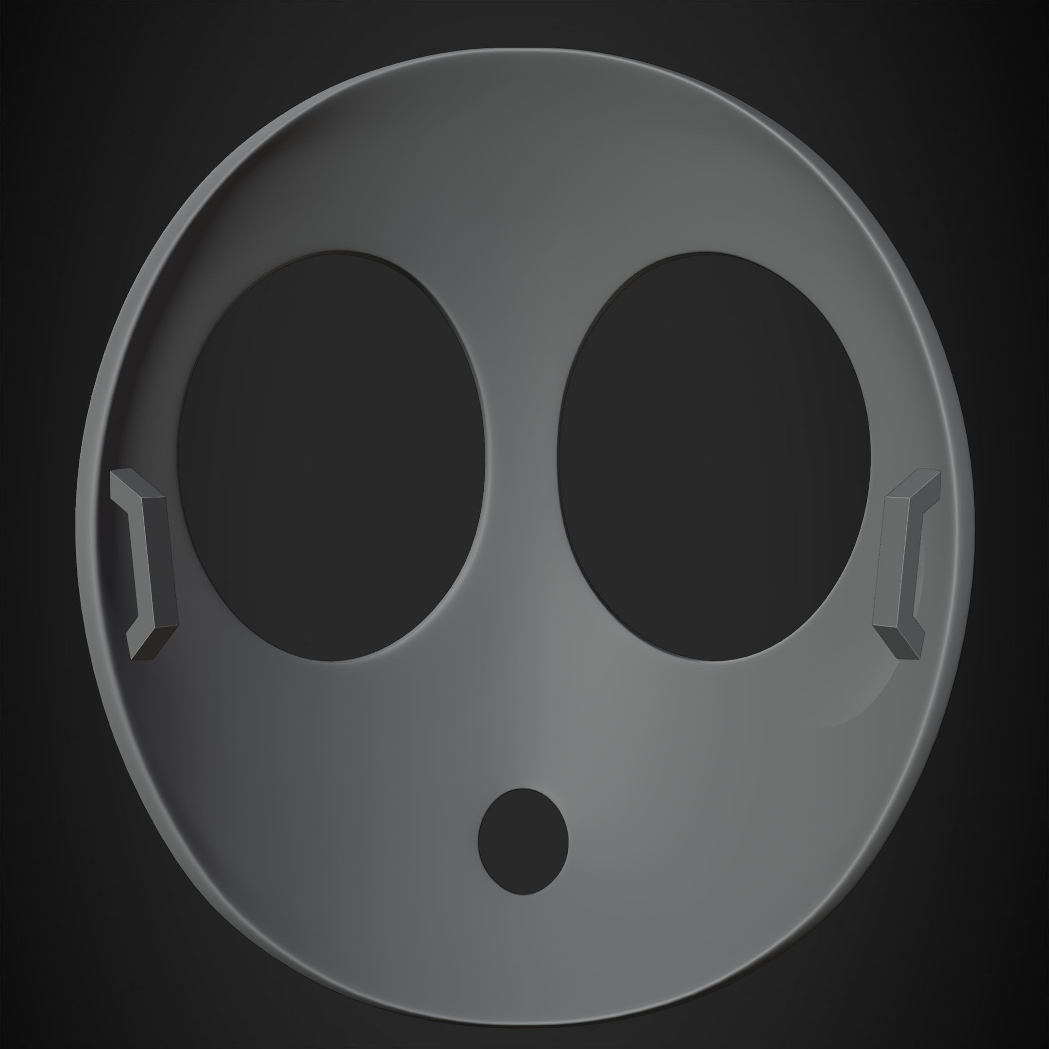 Shy Guys Mask for Cosplay 3D print model_17