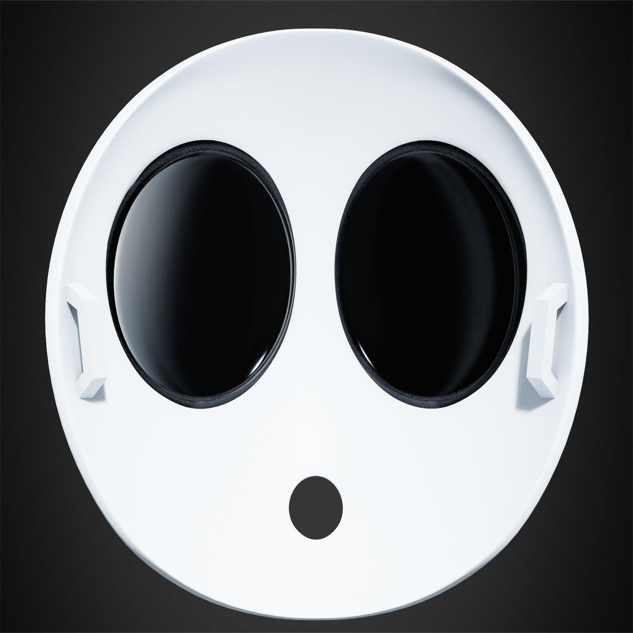 Shy Guys Mask for Cosplay 3D print model_6