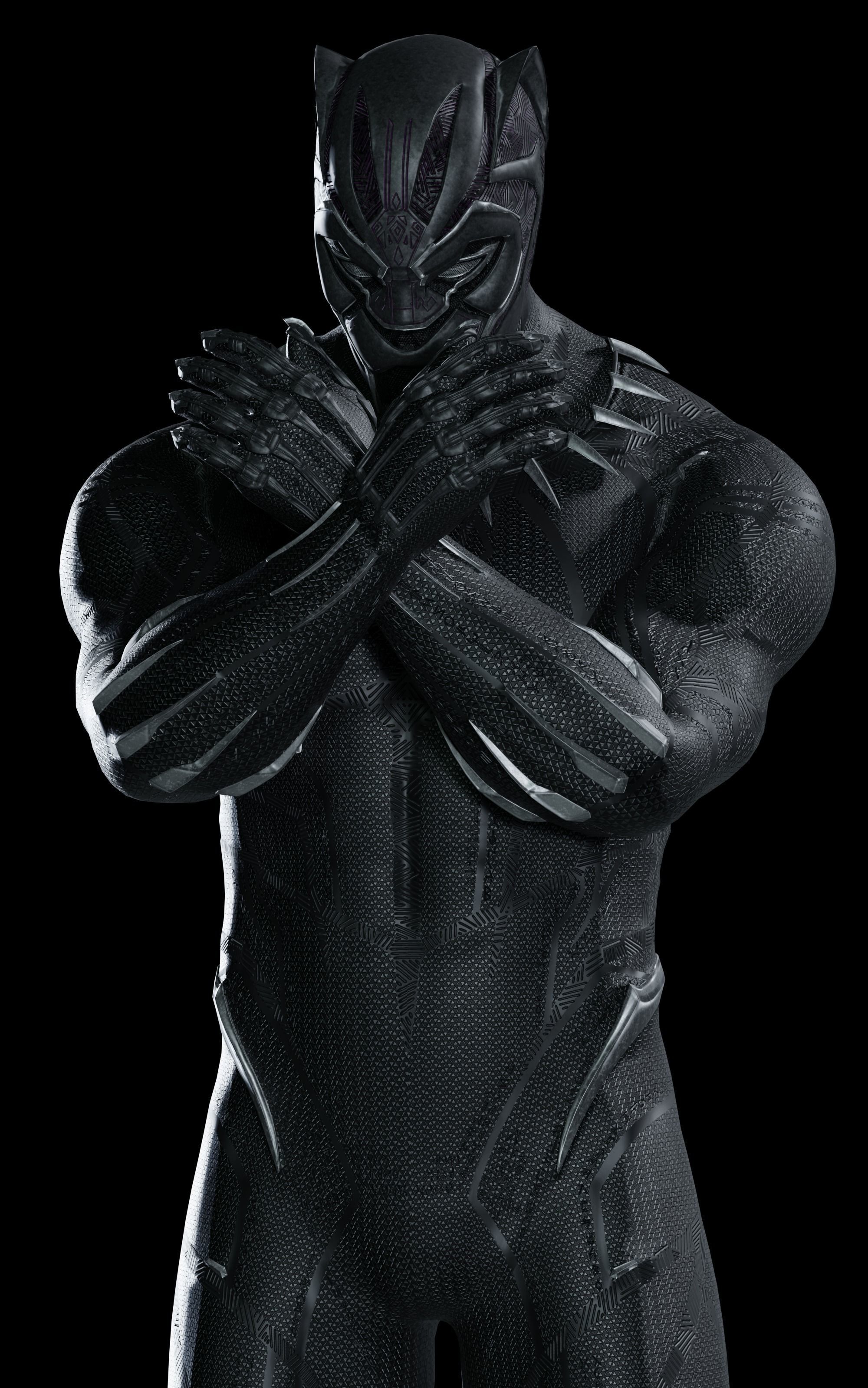 Black Panther - T challa - from Avengers Infinity War 3D Model 3D model_2
