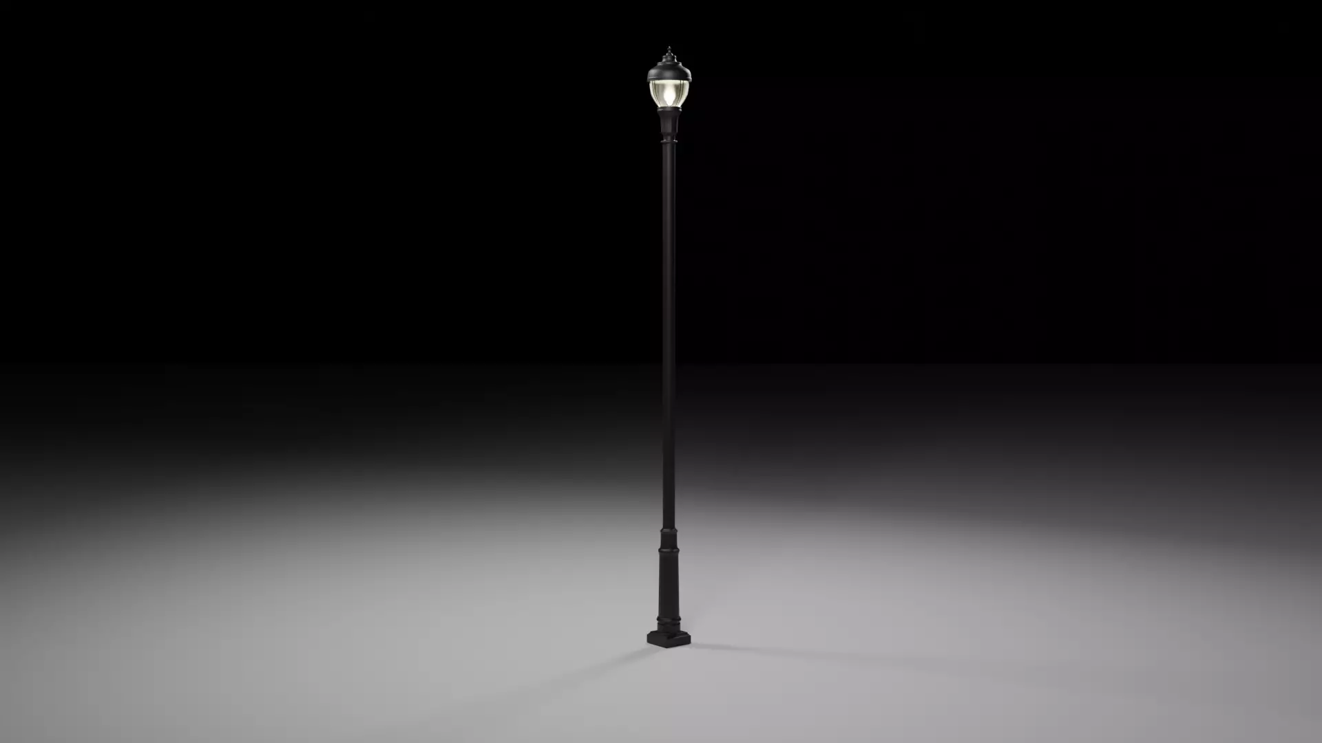 City Streetlight Decor High Poly 2 Free 3D model