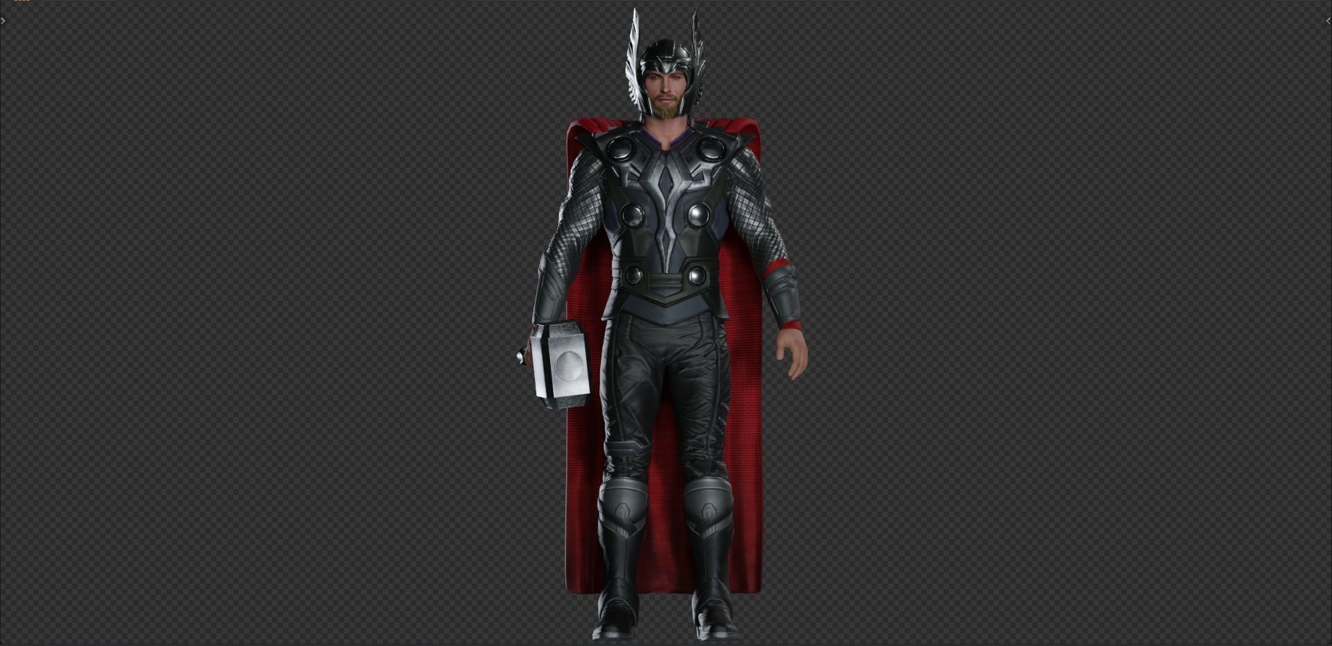 Thor Odinson from First Movie - Thor 1 - 3D model_15