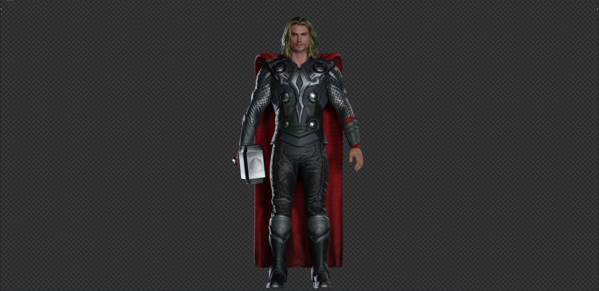 Thor Odinson from First Movie - Thor 1 - 3D model_13