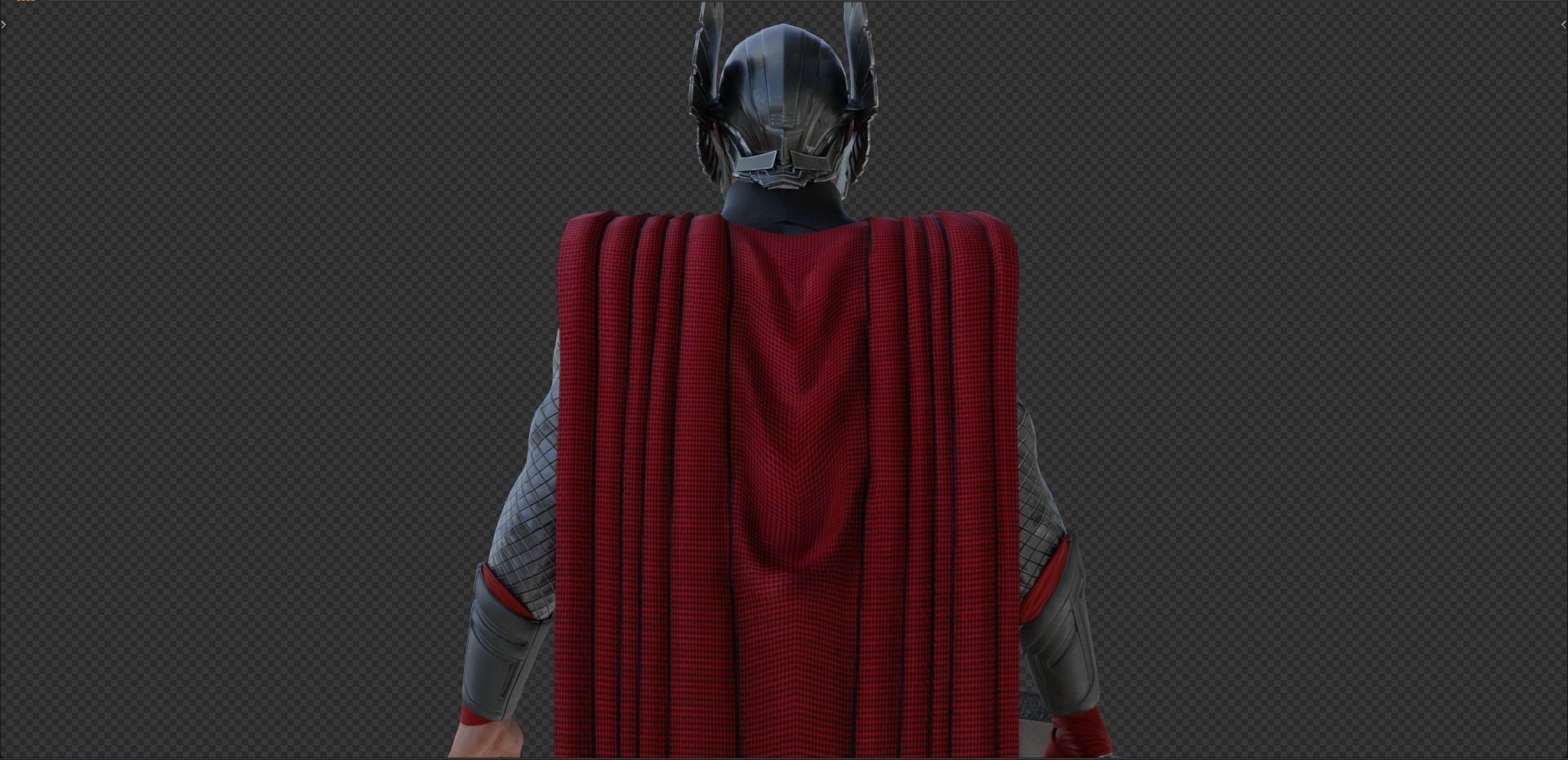 Thor Odinson from First Movie - Thor 1 - 3D model_10