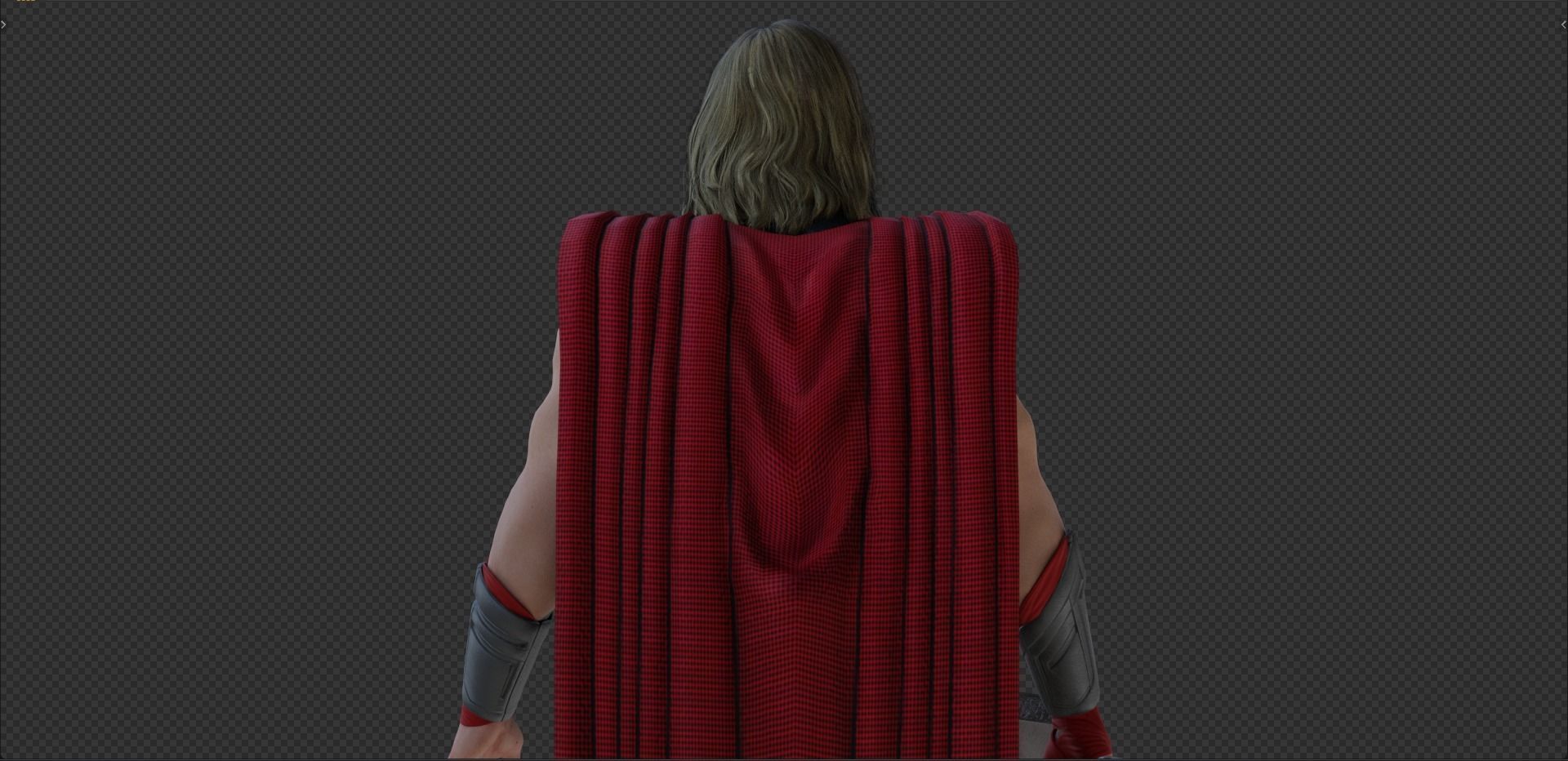 Thor Odinson from First Movie - Thor 1 - 3D model_11