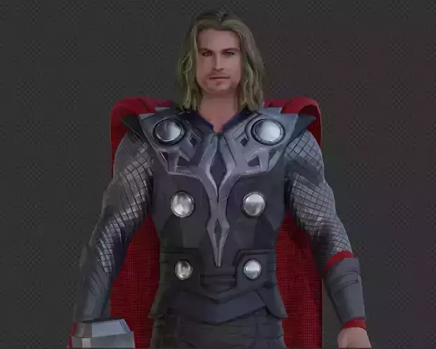 Thor Odinson from First Movie - Thor 1 - 3D model
