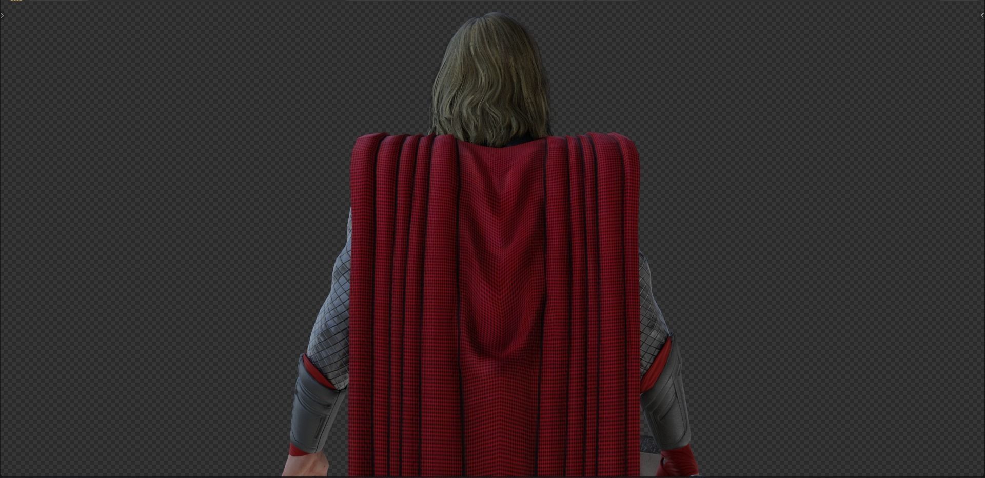 Thor Odinson from First Movie - Thor 1 - 3D model_9