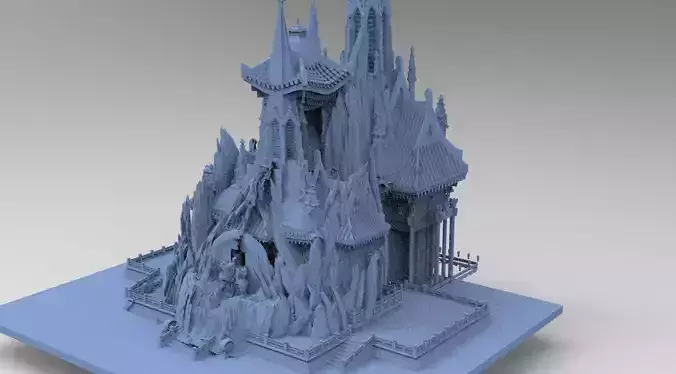 Dark Tengu Spirit temple