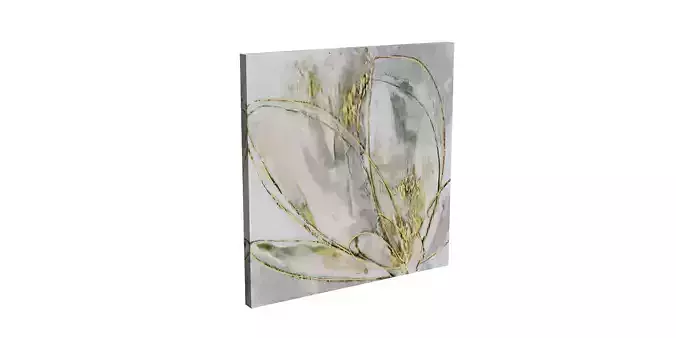 Blooming Gold Canvas