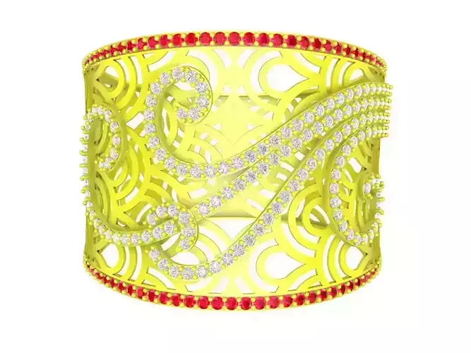 6286 Asian Luxury Diamond Women Bangle