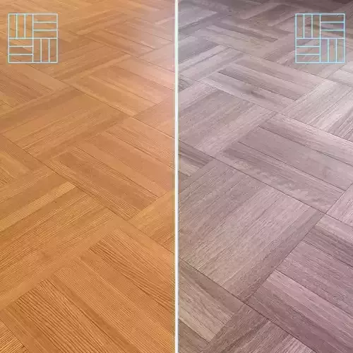 Parquet - Laminate - Wooden floor 2 in 1