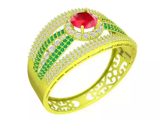 6289 asian diamond bangle